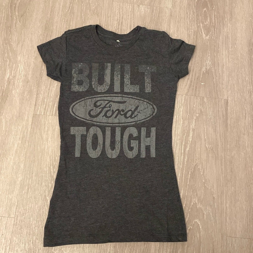 Ford tough tshirt gray